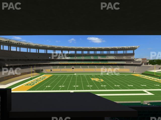 McLane Stadium - Section Loge Box 207 Seat View