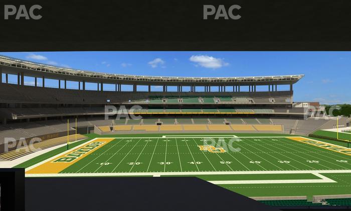 McLane Stadium - Section Loge Box 207 Seat View
