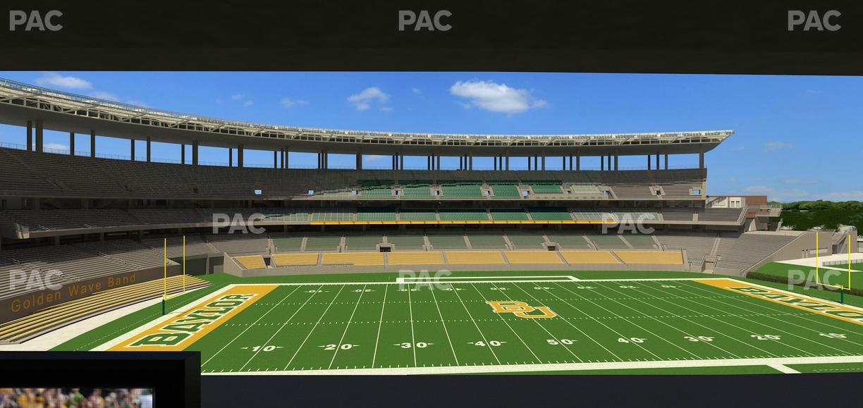 McLane Stadium - Section Loge Box 208 Seat View