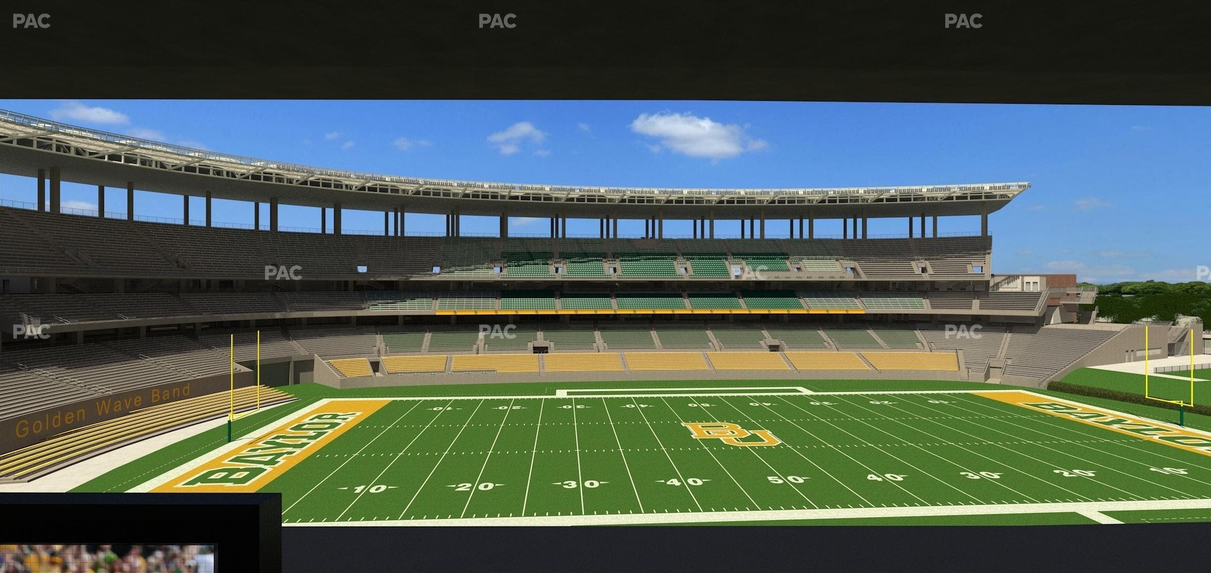 McLane Stadium - Section Loge Box 208 Seat View
