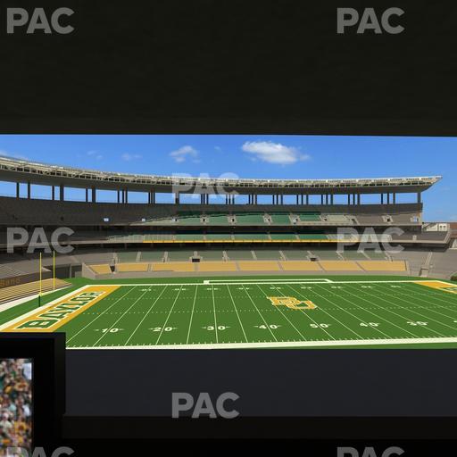 McLane Stadium - Section Loge Box 208 Seat View