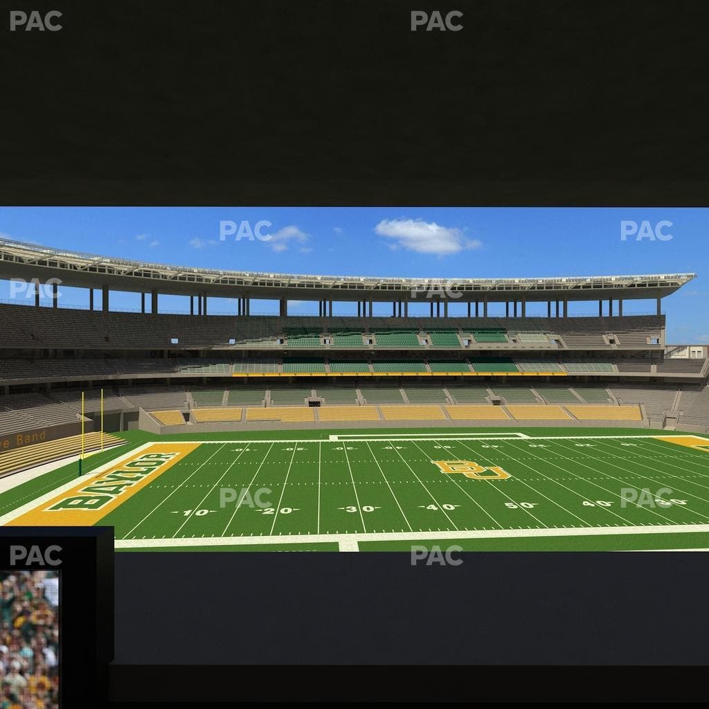 McLane Stadium - Section Loge Box 209 Seat View