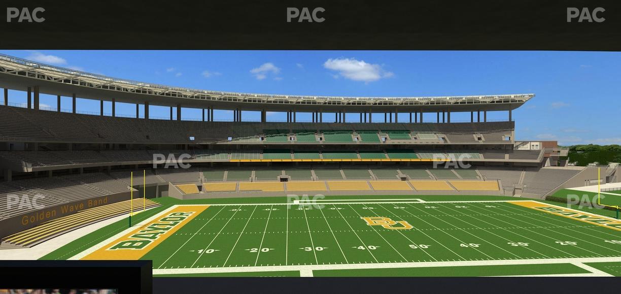 McLane Stadium - Section Loge Box 209 Seat View