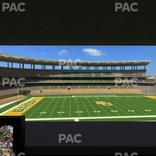 McLane Stadium - Section Loge Box 209 Seat View