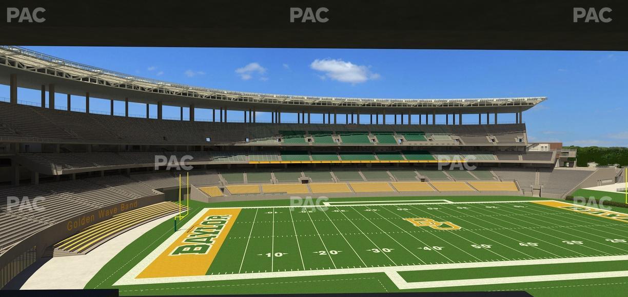 McLane Stadium - Section Loge Box 210 Seat View