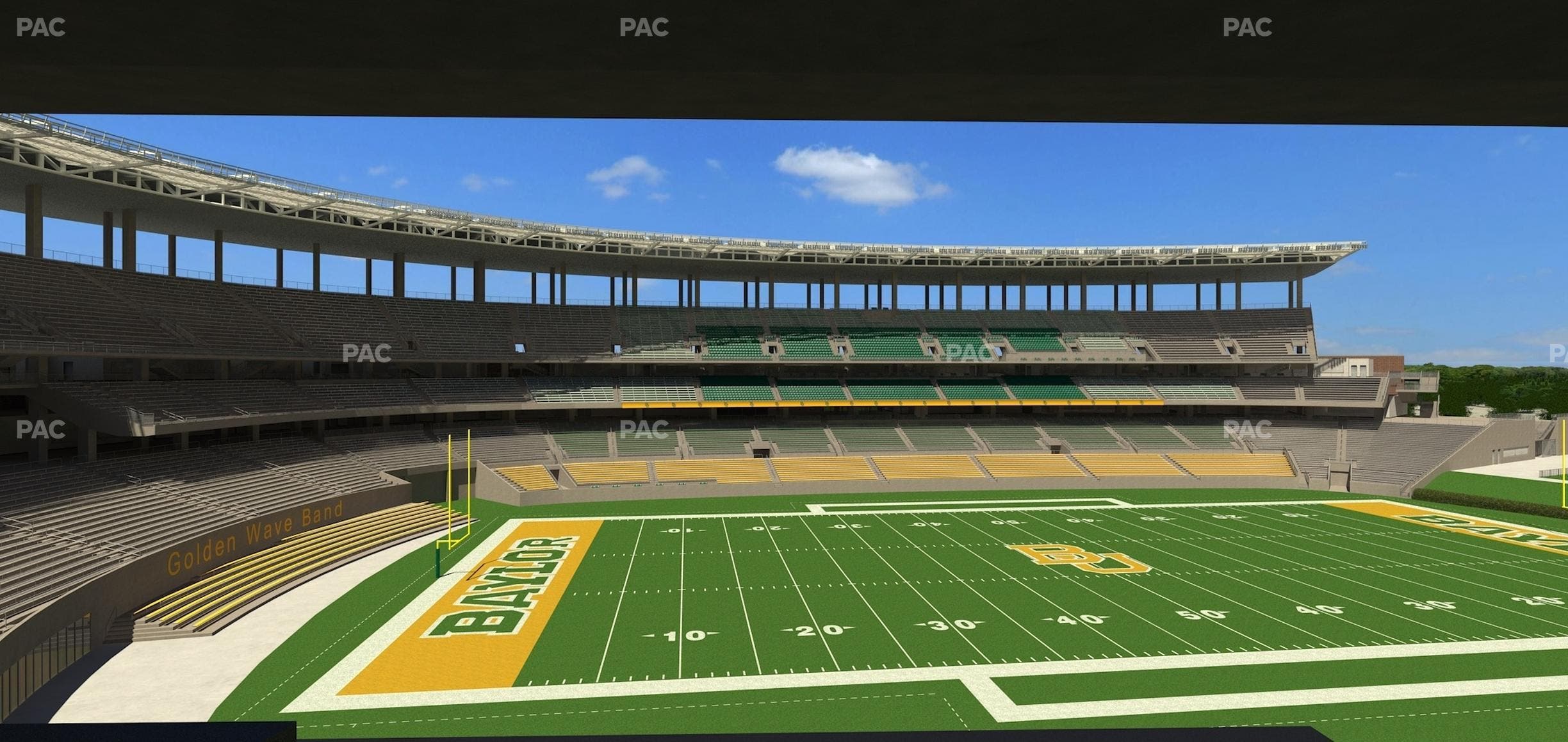 McLane Stadium - Section Loge Box 210 Seat View