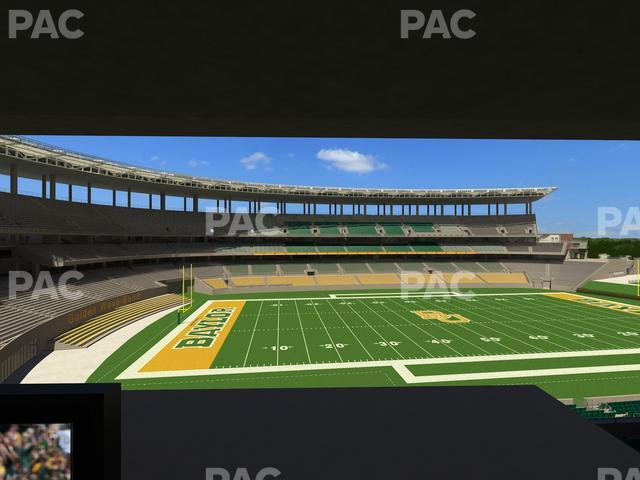 McLane Stadium - Section Loge Box 210 Seat View