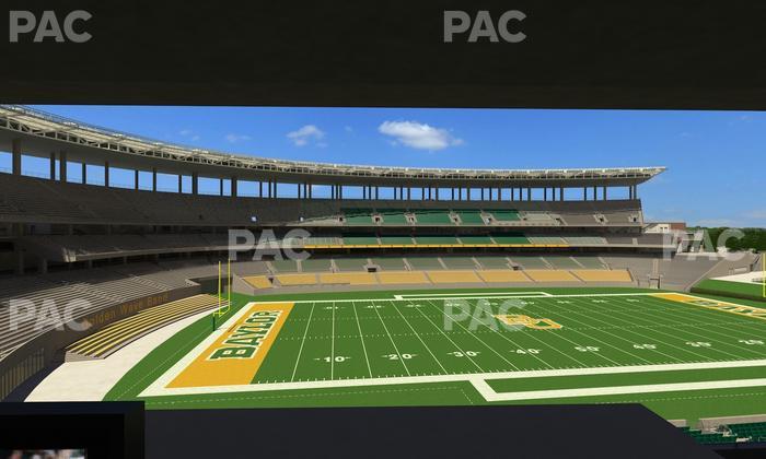 McLane Stadium - Section Loge Box 210 Seat View