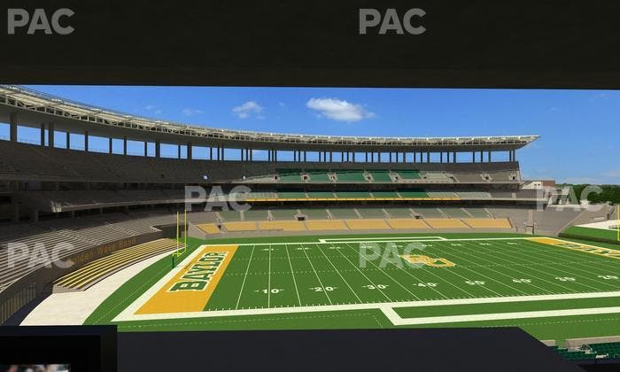 McLane Stadium - Section Loge Box 210 Seat View