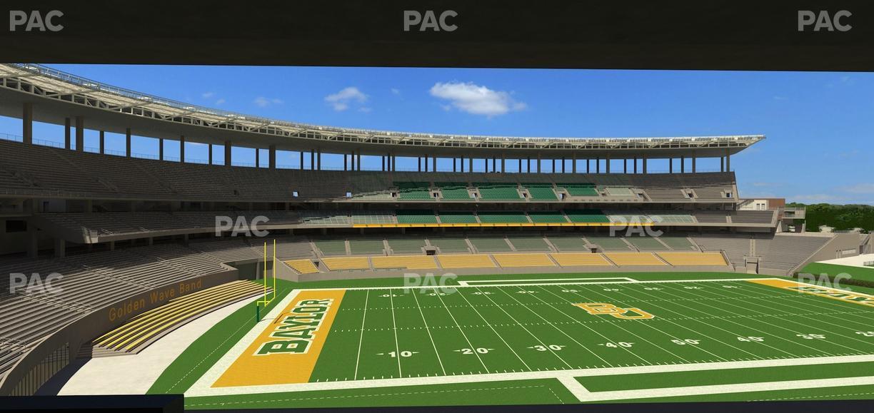 McLane Stadium - Section Loge Box 211 Seat View