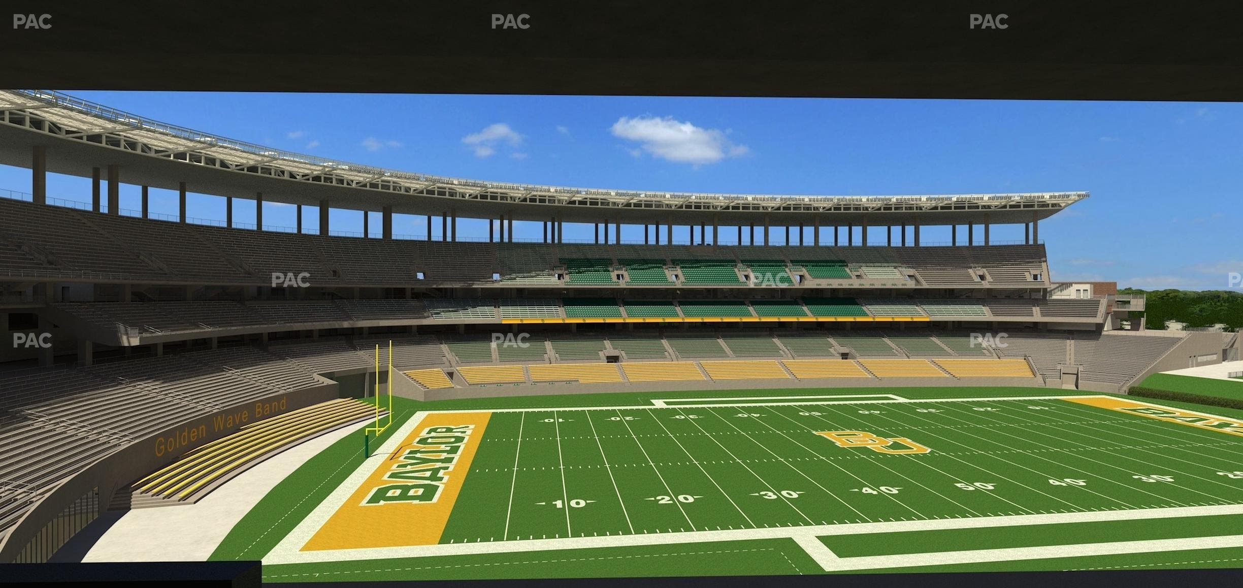 McLane Stadium - Section Loge Box 211 Seat View