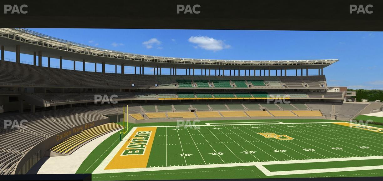 McLane Stadium - Section Loge Box 212 Seat View