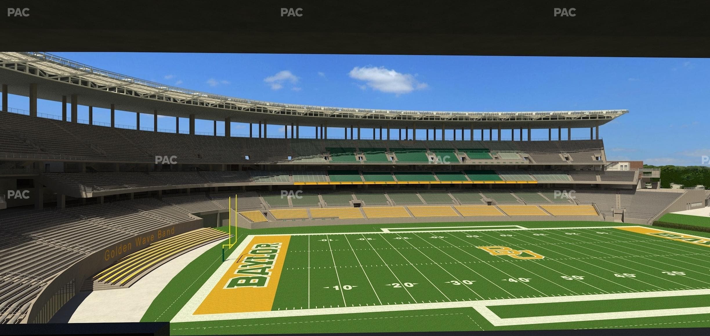 McLane Stadium - Section Loge Box 212 Seat View