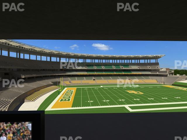 McLane Stadium - Section Loge Box 212 Seat View