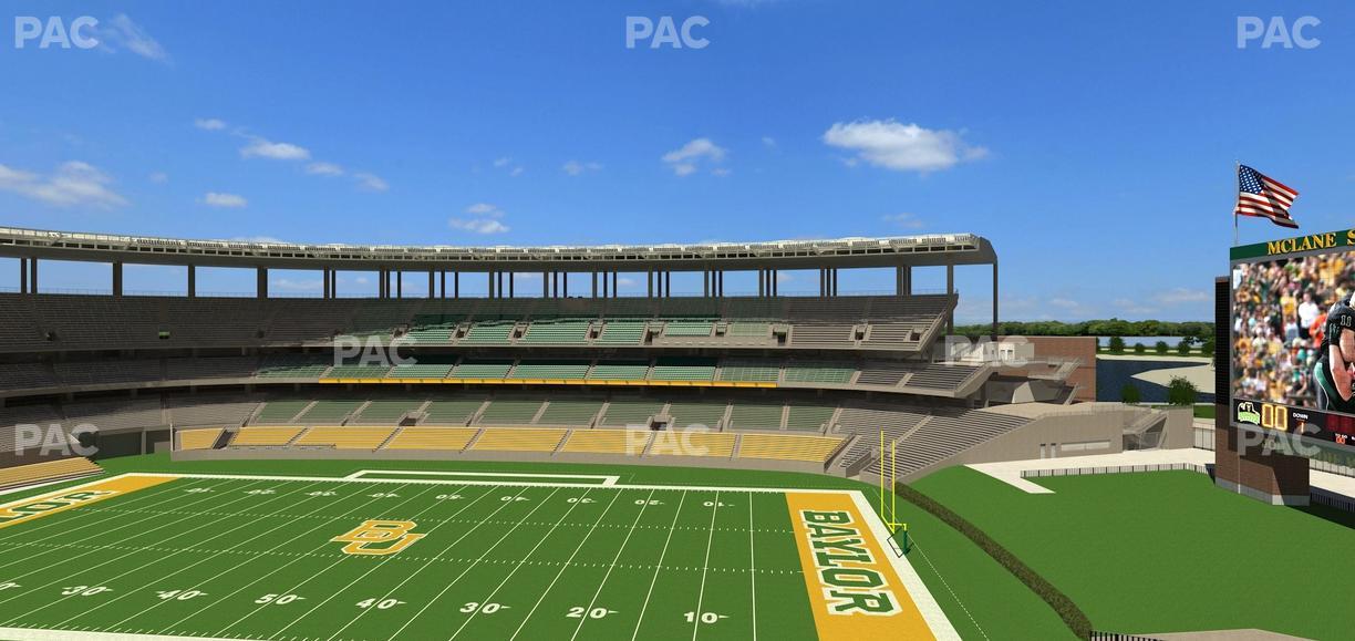 McLane Stadium - Section Loge Box 301 Seat View