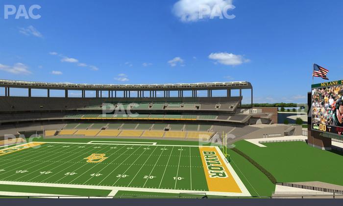 McLane Stadium - Section Loge Box 301 Seat View