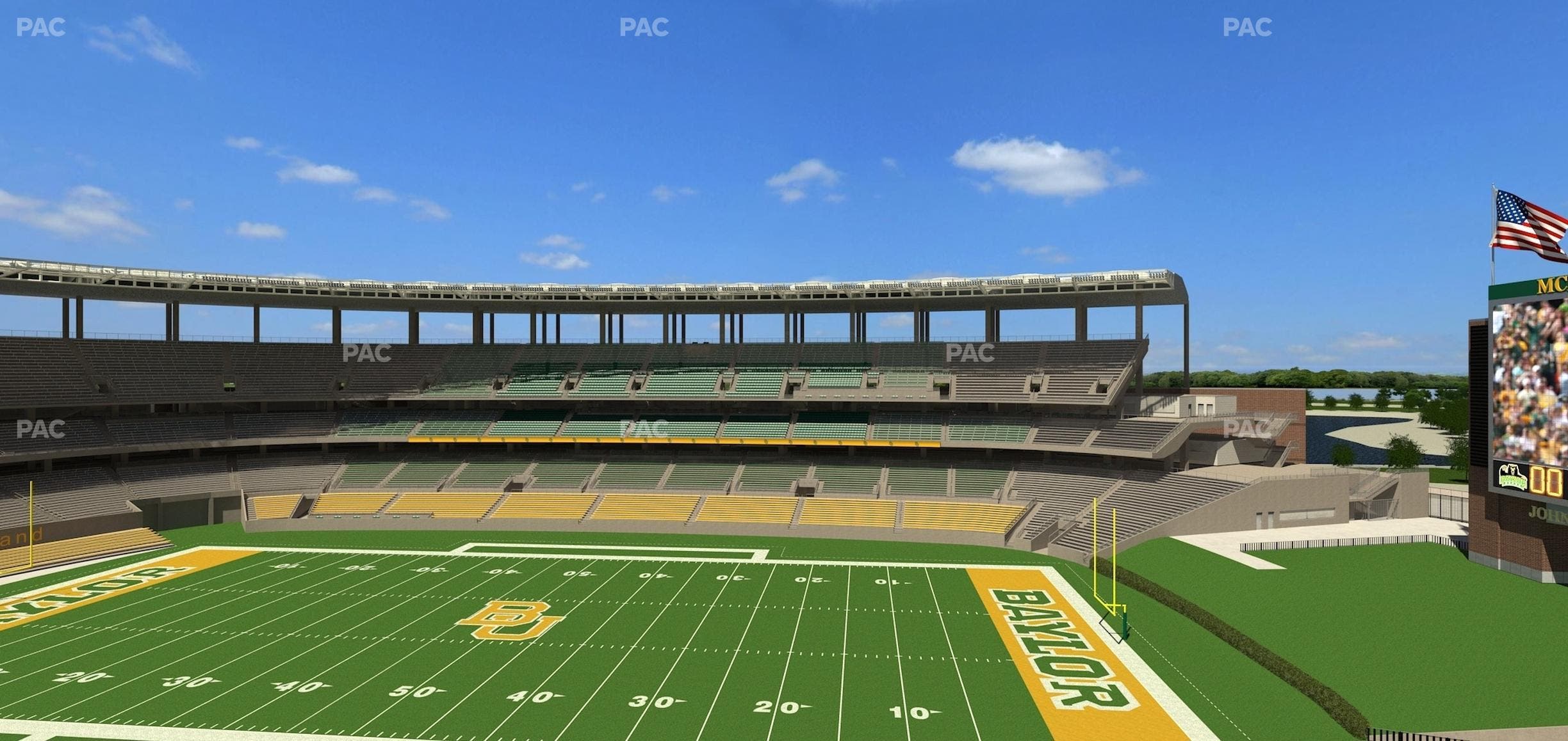 McLane Stadium - Section Loge Box 304 Seat View
