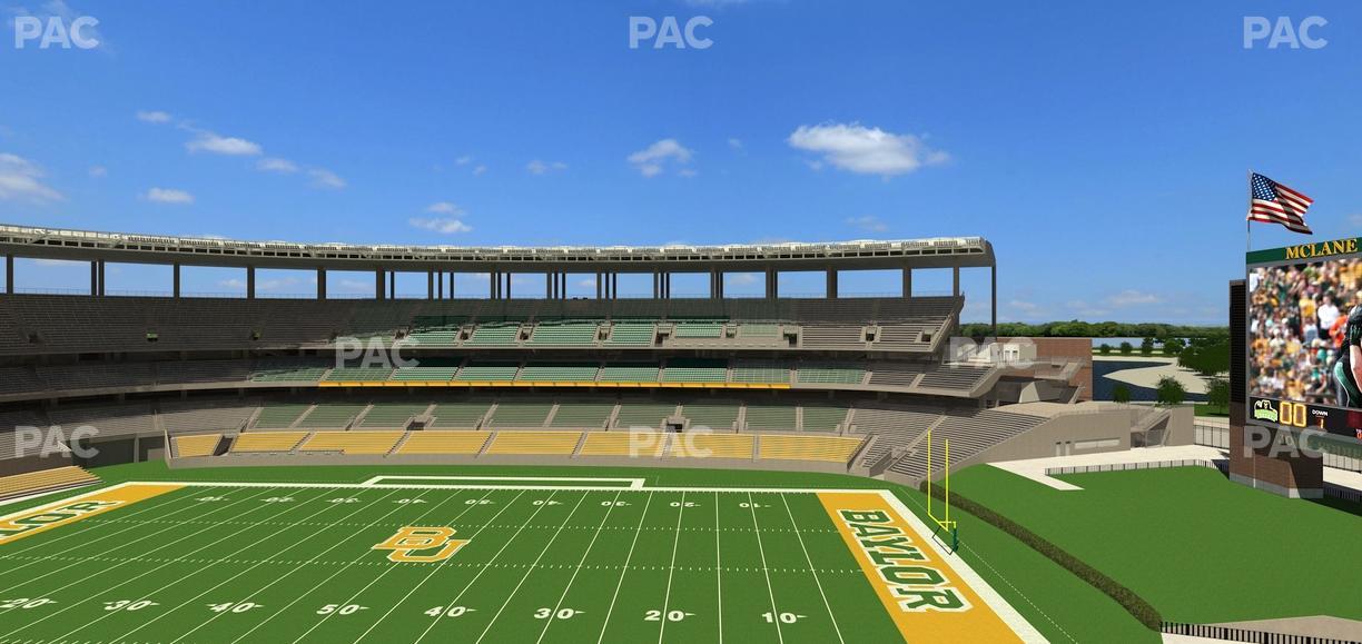 McLane Stadium - Section Loge Box 305 Seat View