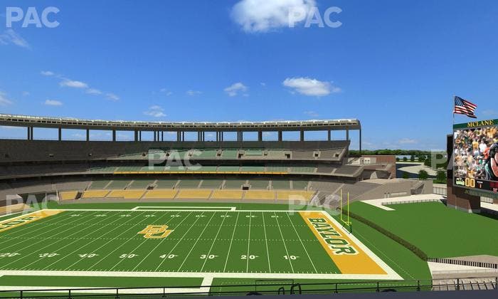 McLane Stadium - Section Loge Box 306 Seat View