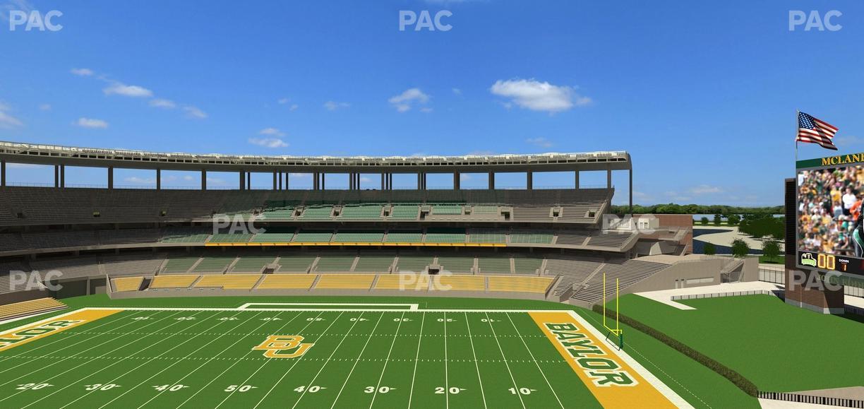 McLane Stadium - Section Loge Box 307 Seat View