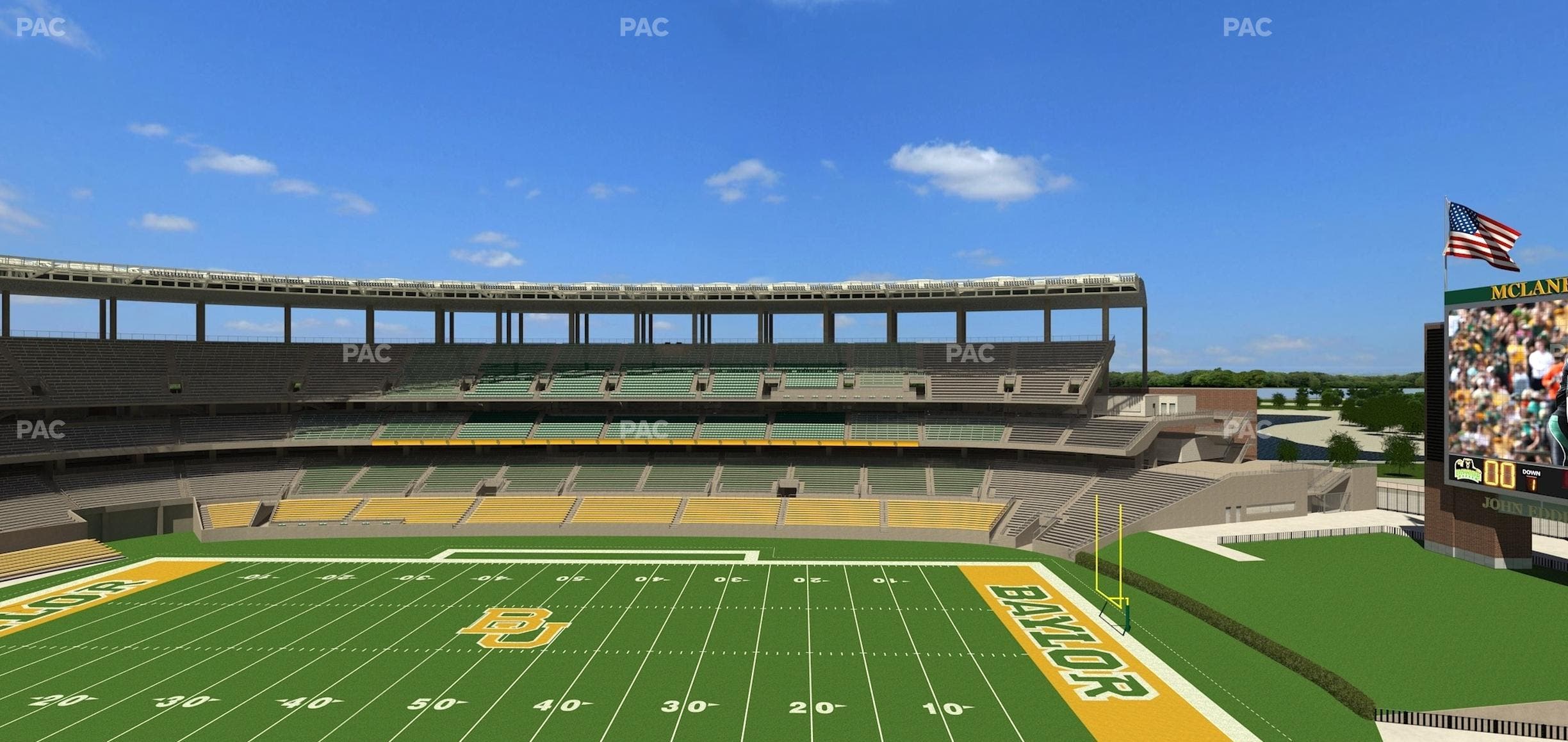 McLane Stadium - Section Loge Box 307 Seat View