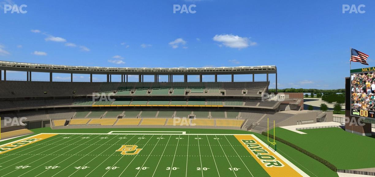 McLane Stadium - Section Loge Box 308 Seat View