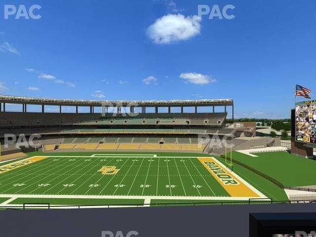 McLane Stadium - Section Loge Box 308 Seat View