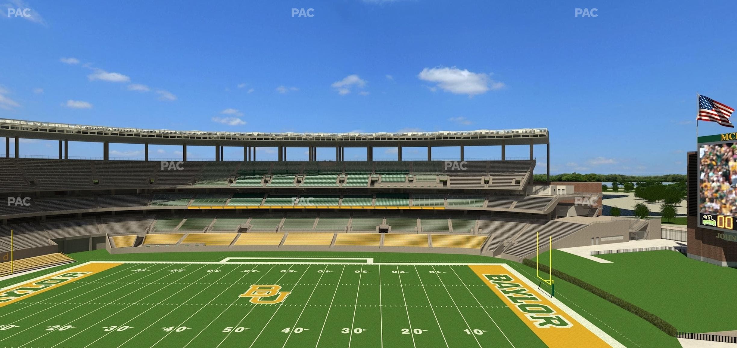 McLane Stadium - Section Loge Box 309 Seat View