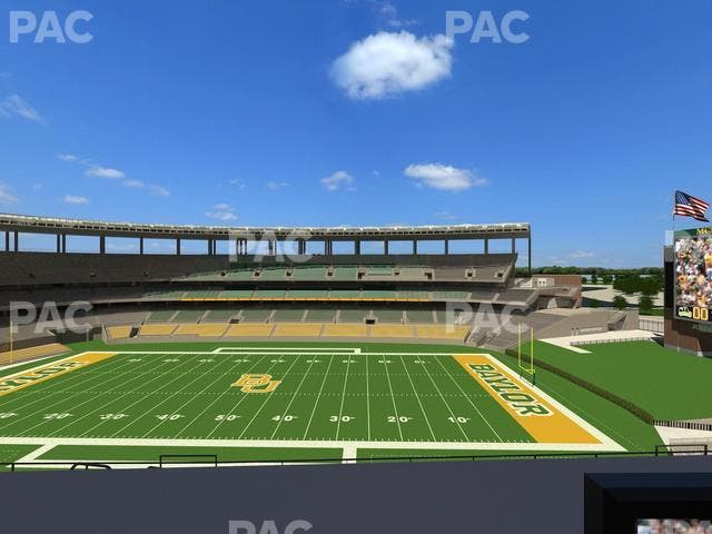 McLane Stadium - Section Loge Box 309 Seat View