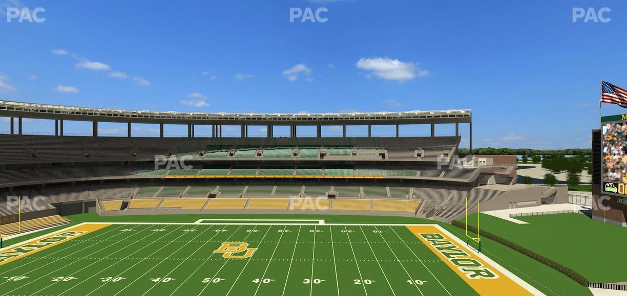 McLane Stadium - Section Loge Box 310 Seat View