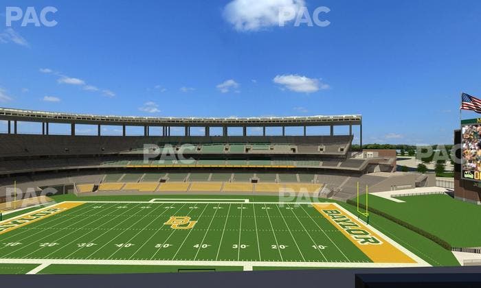 McLane Stadium - Section Loge Box 310 Seat View