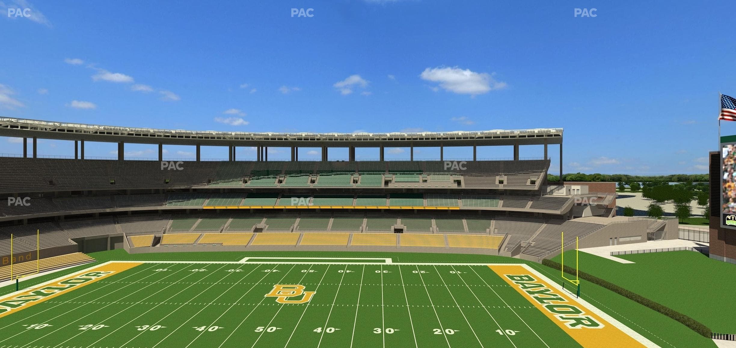 McLane Stadium - Section Loge Box 311 Seat View