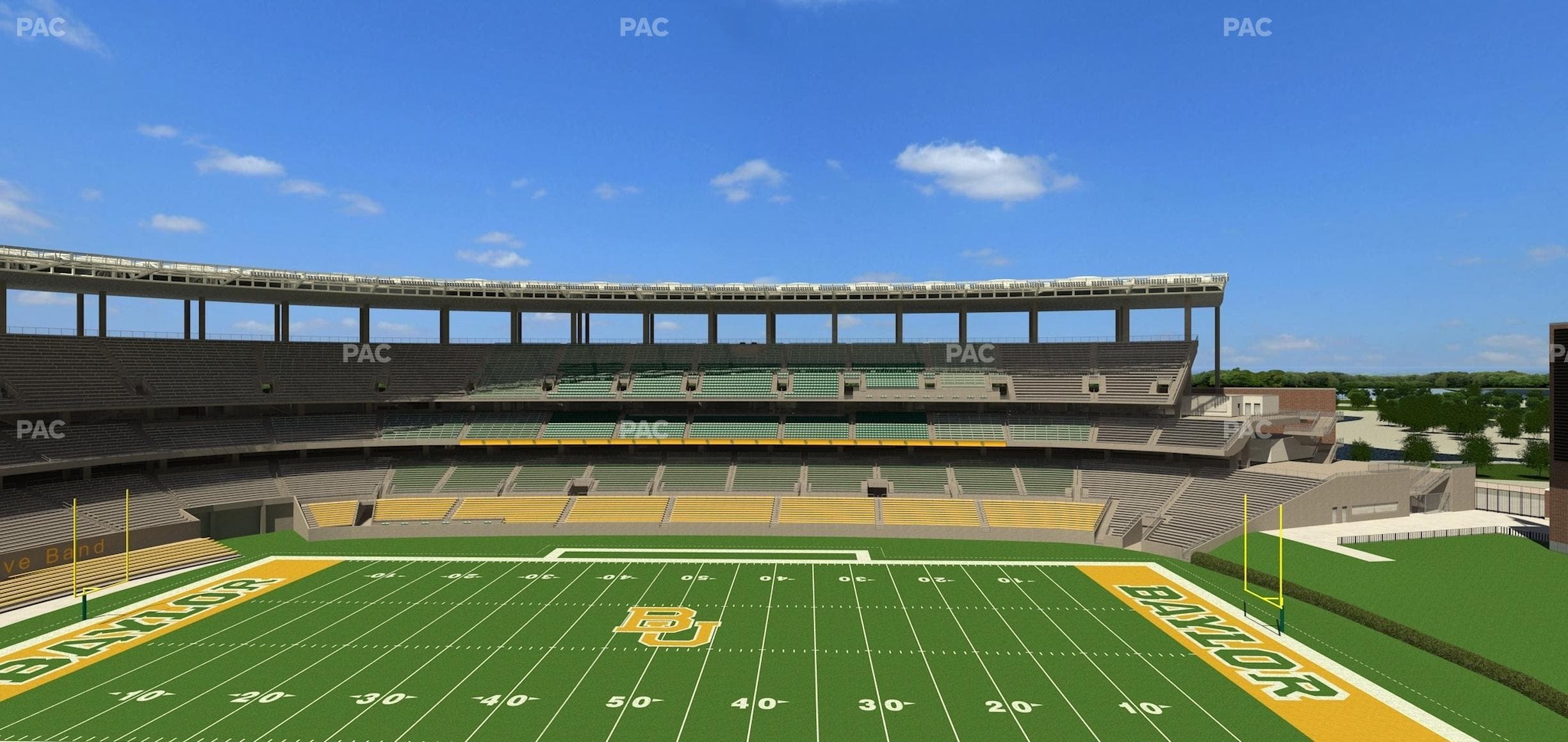McLane Stadium - Section Loge Box 313 Seat View