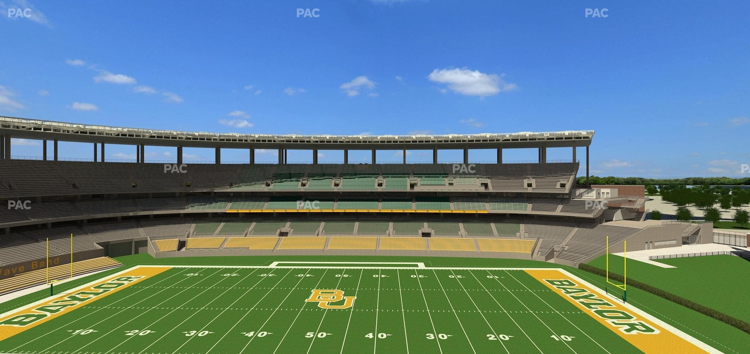McLane Stadium - Section Loge Box 314 Seat View