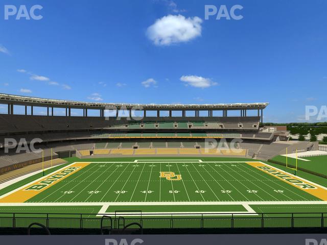 McLane Stadium - Section Loge Box 321 Seat View