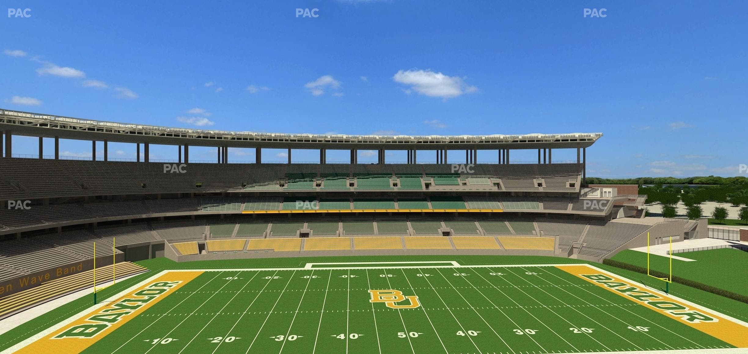 McLane Stadium - Section Loge Box 323 Seat View
