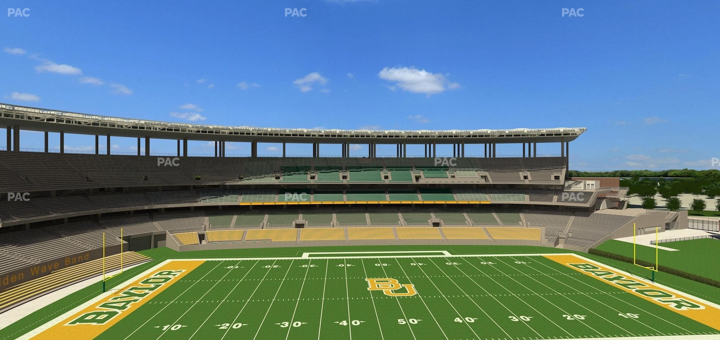 McLane Stadium - Section Loge Box 324 Seat View