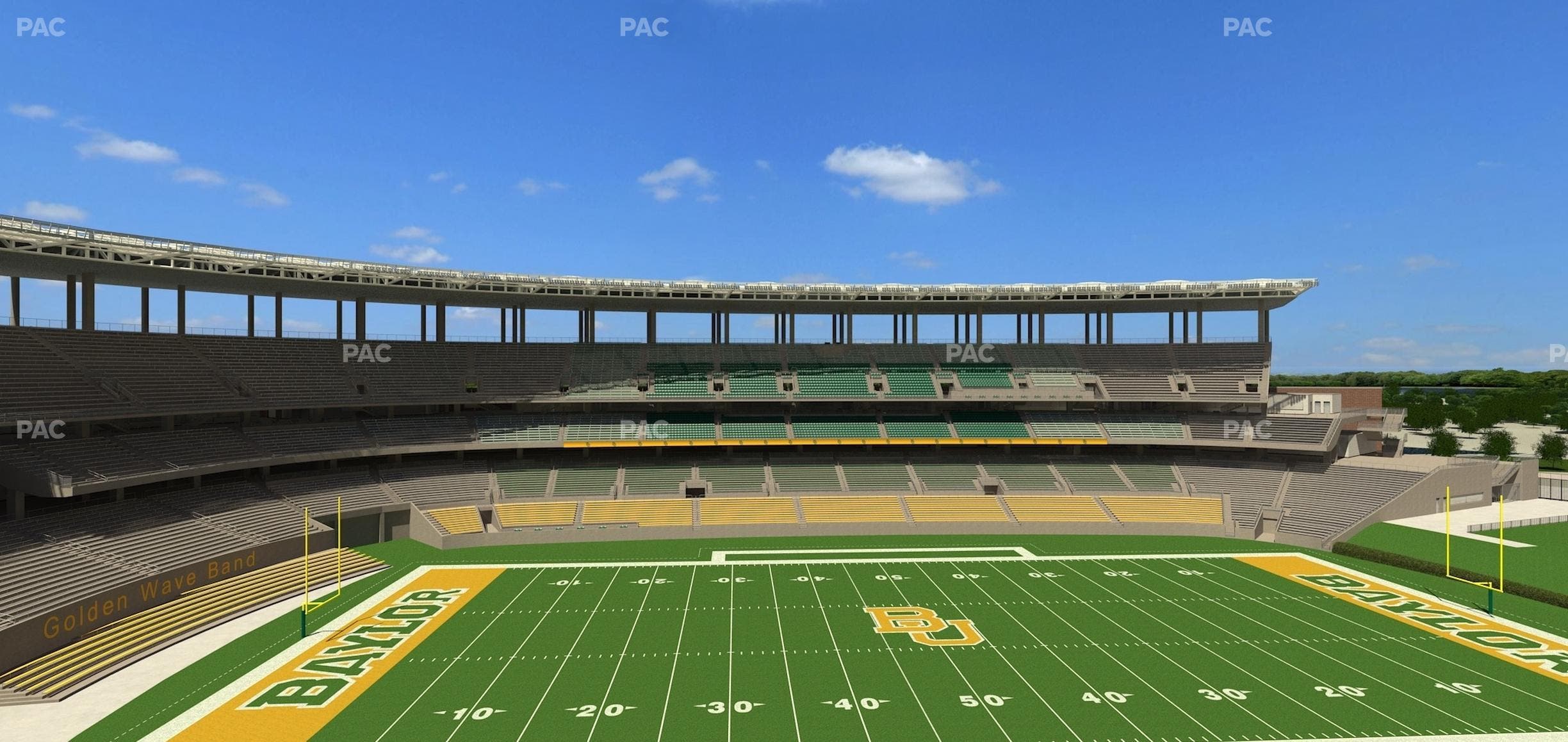 McLane Stadium - Section Loge Box 327 Seat View