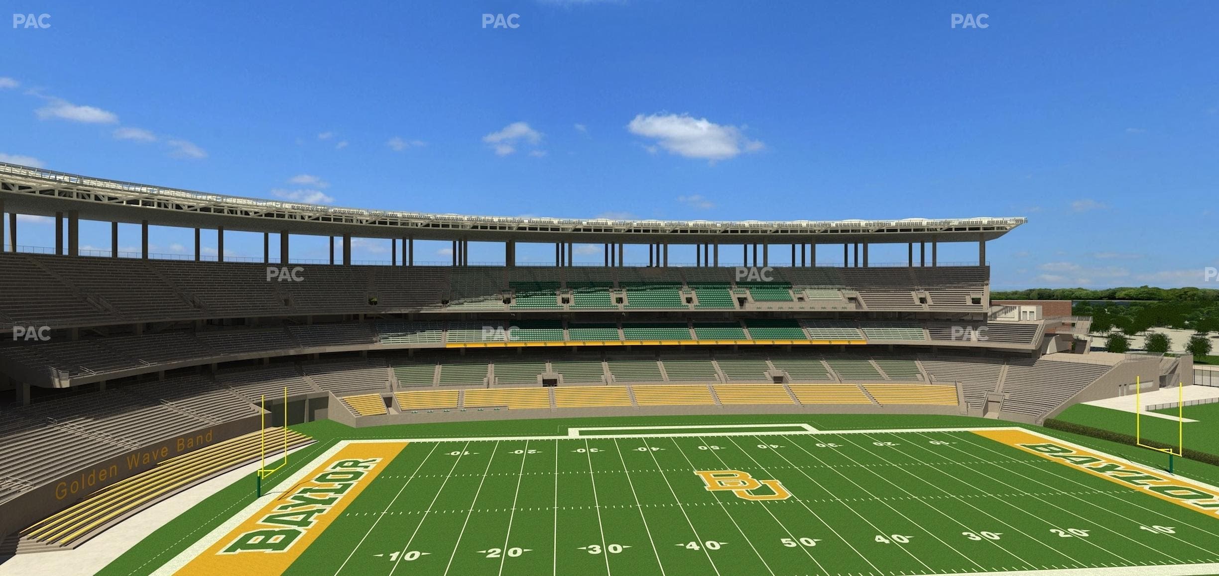 McLane Stadium - Section Loge Box 329 Seat View