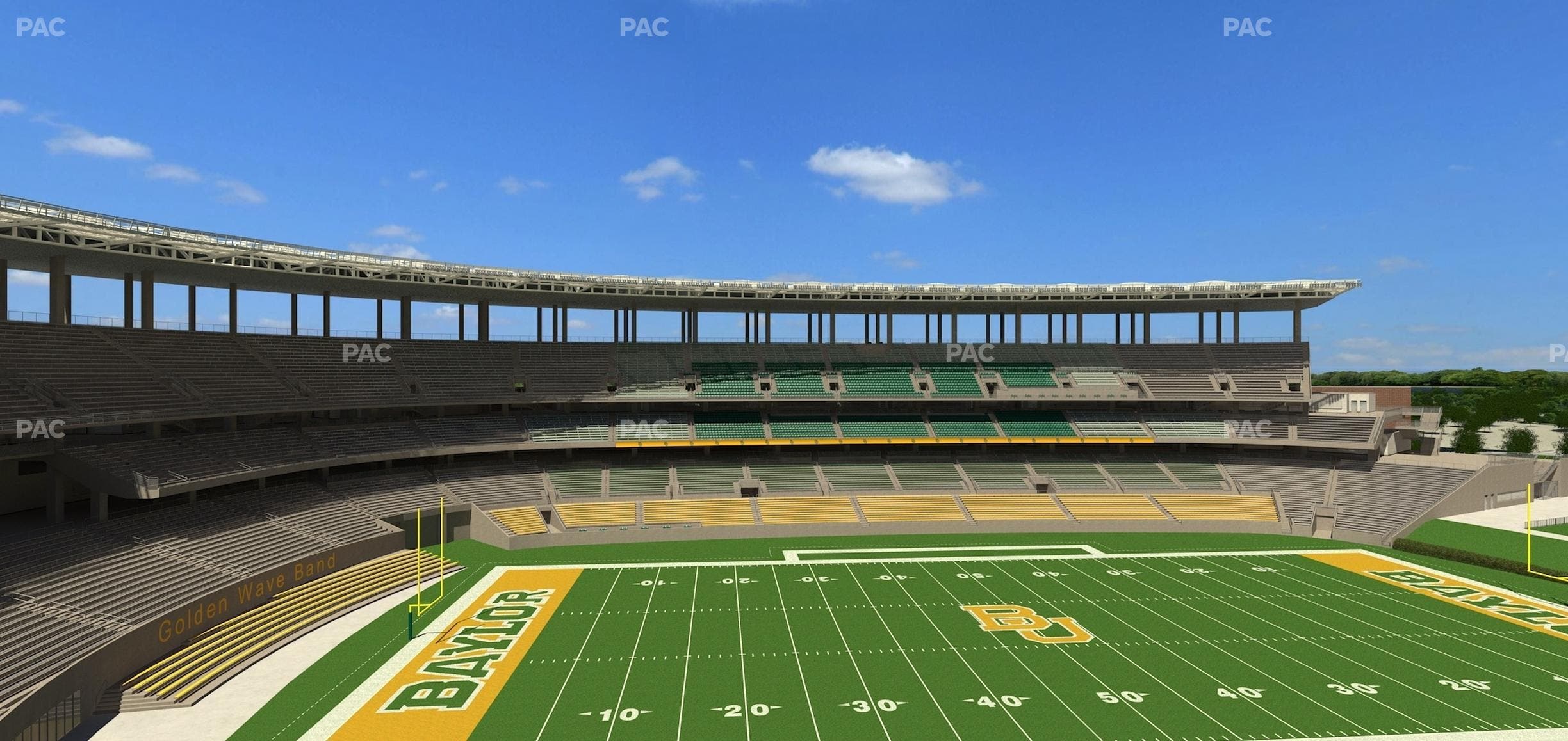 McLane Stadium - Section Loge Box 332 Seat View