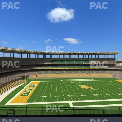 McLane Stadium - Section Loge Box 332 Seat View