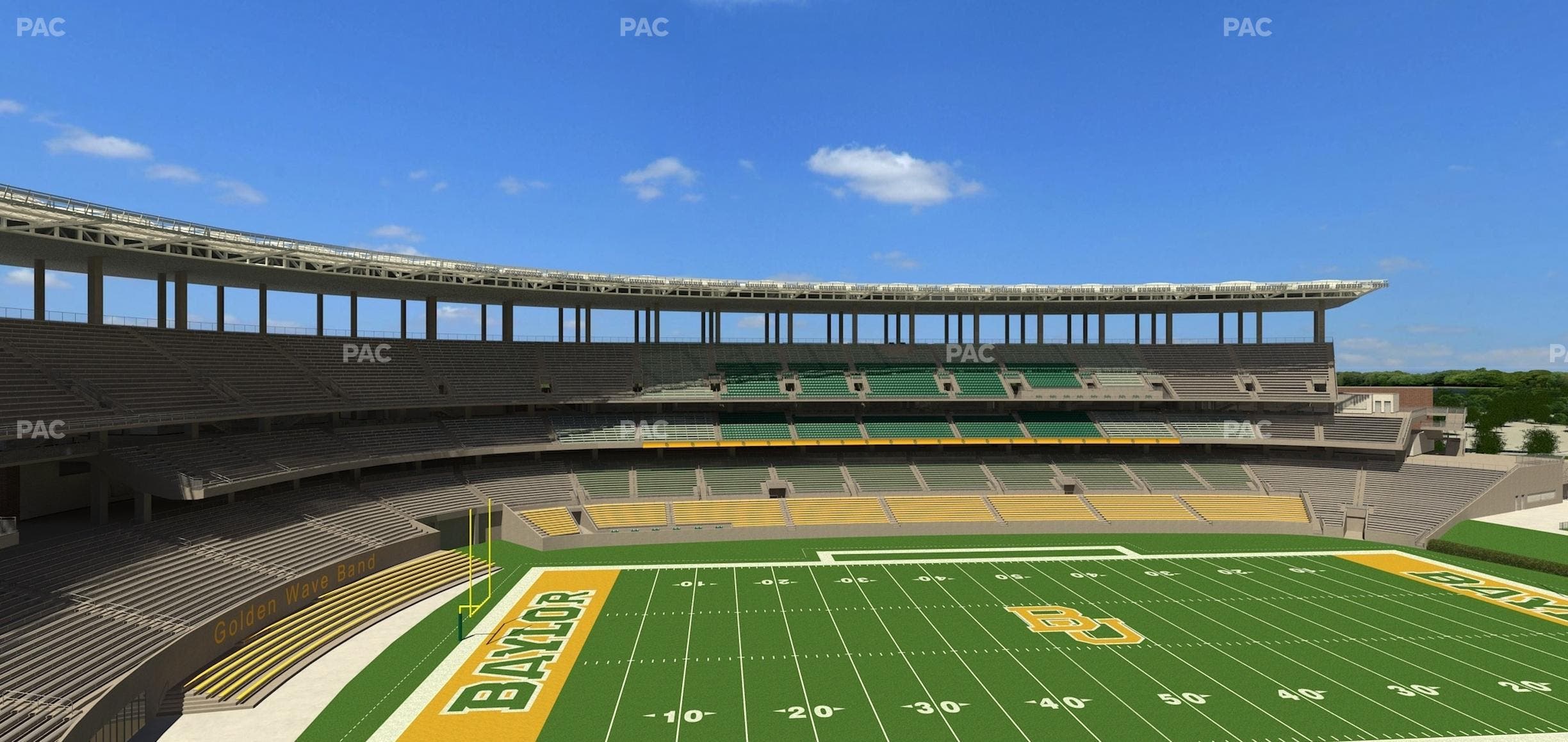 McLane Stadium - Section Loge Box 334 Seat View