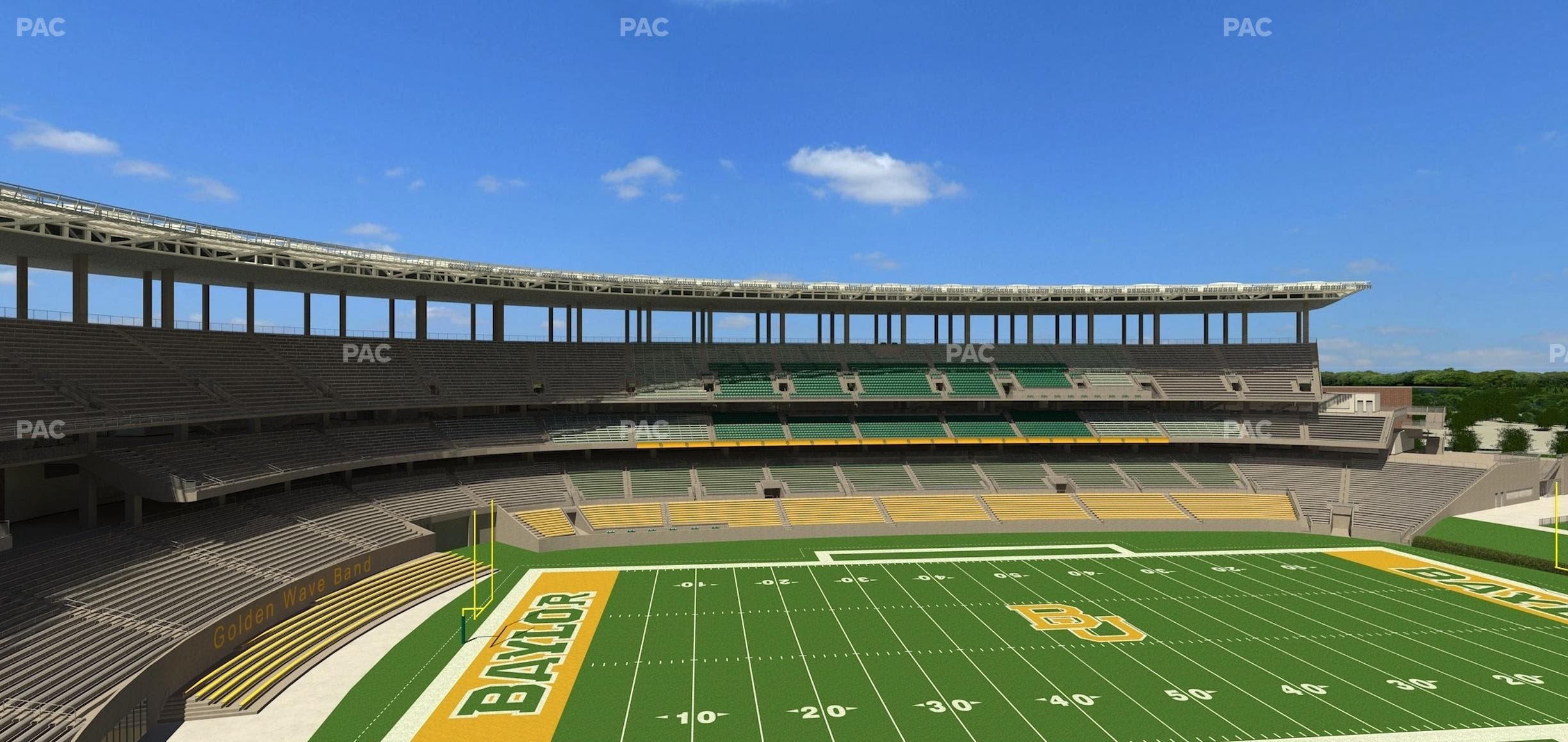 McLane Stadium - Section Loge Box 335 Seat View
