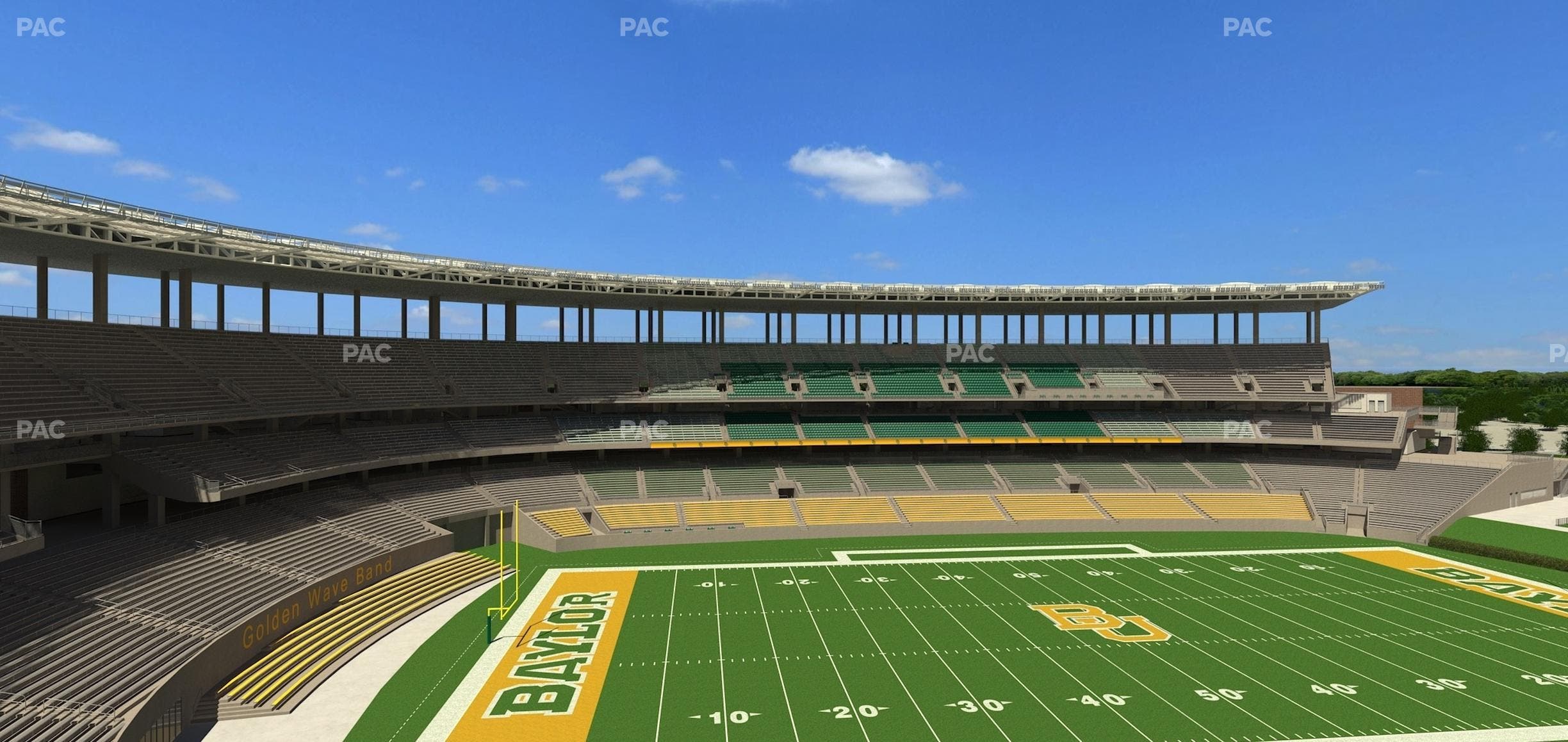 McLane Stadium - Section Loge Box 336 Seat View