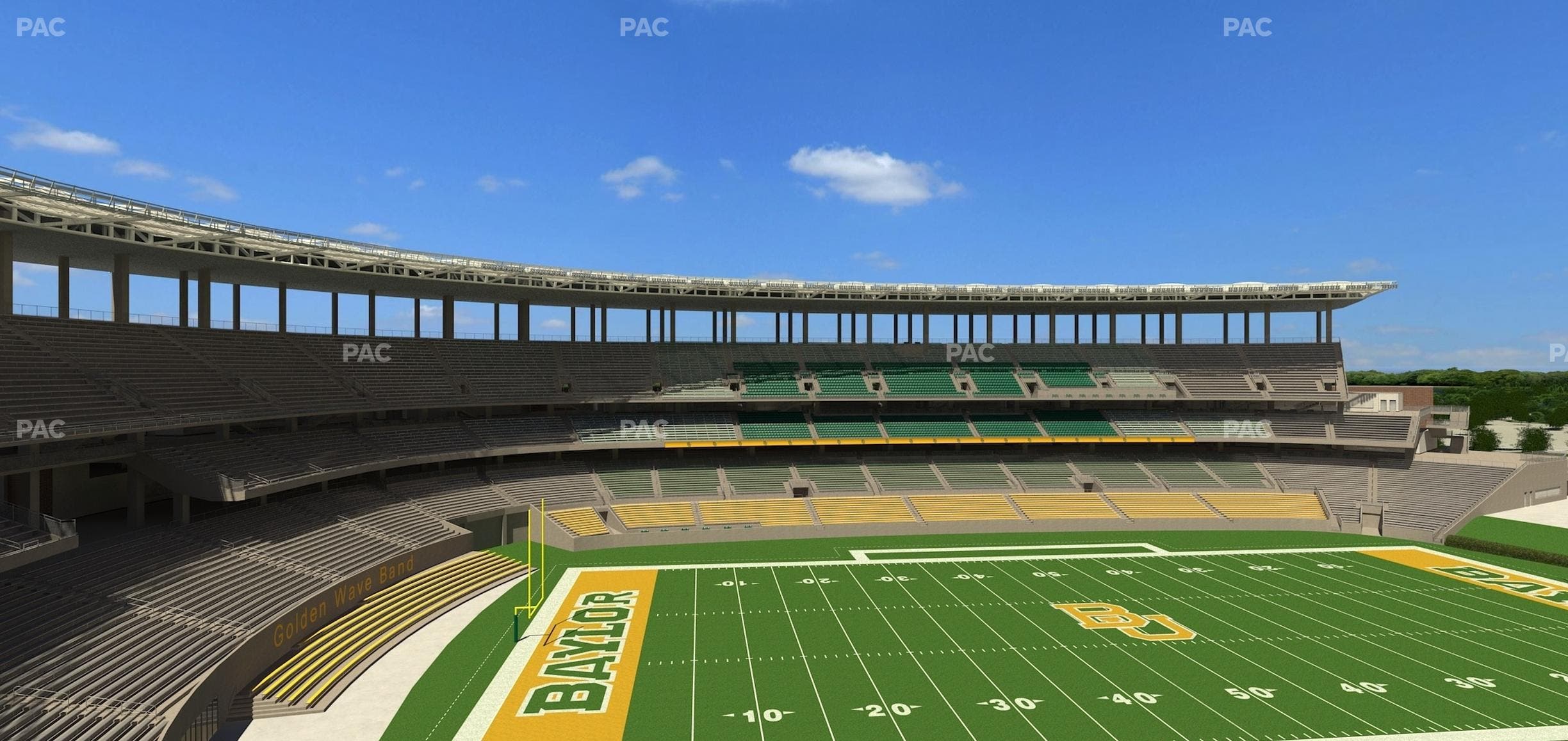 McLane Stadium - Section Loge Box 337 Seat View