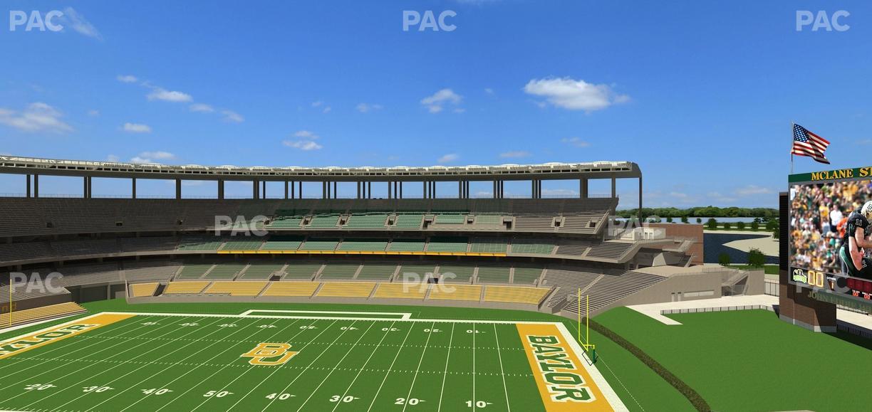 McLane Stadium - Section Loge Box 338 Seat View