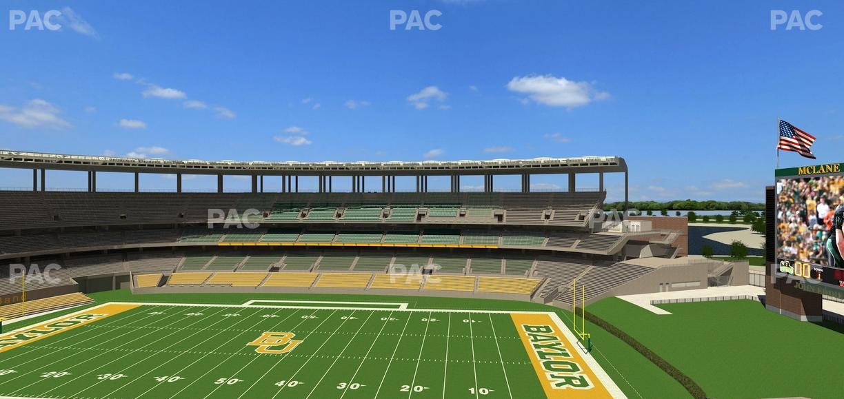 McLane Stadium - Section Loge Box 339 Seat View