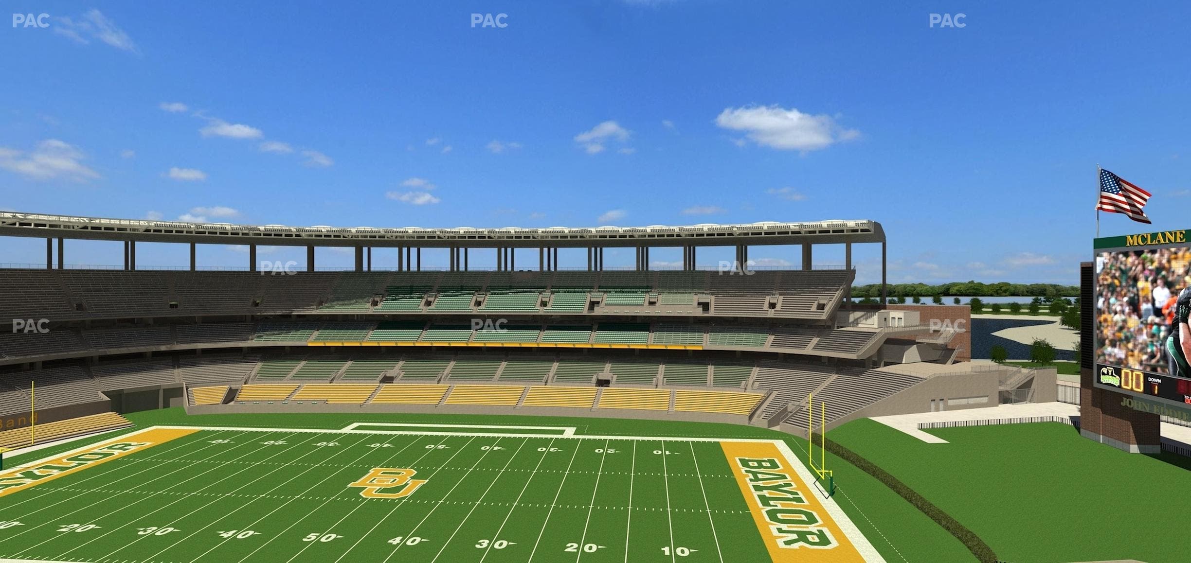 McLane Stadium - Section Loge Box 339 Seat View