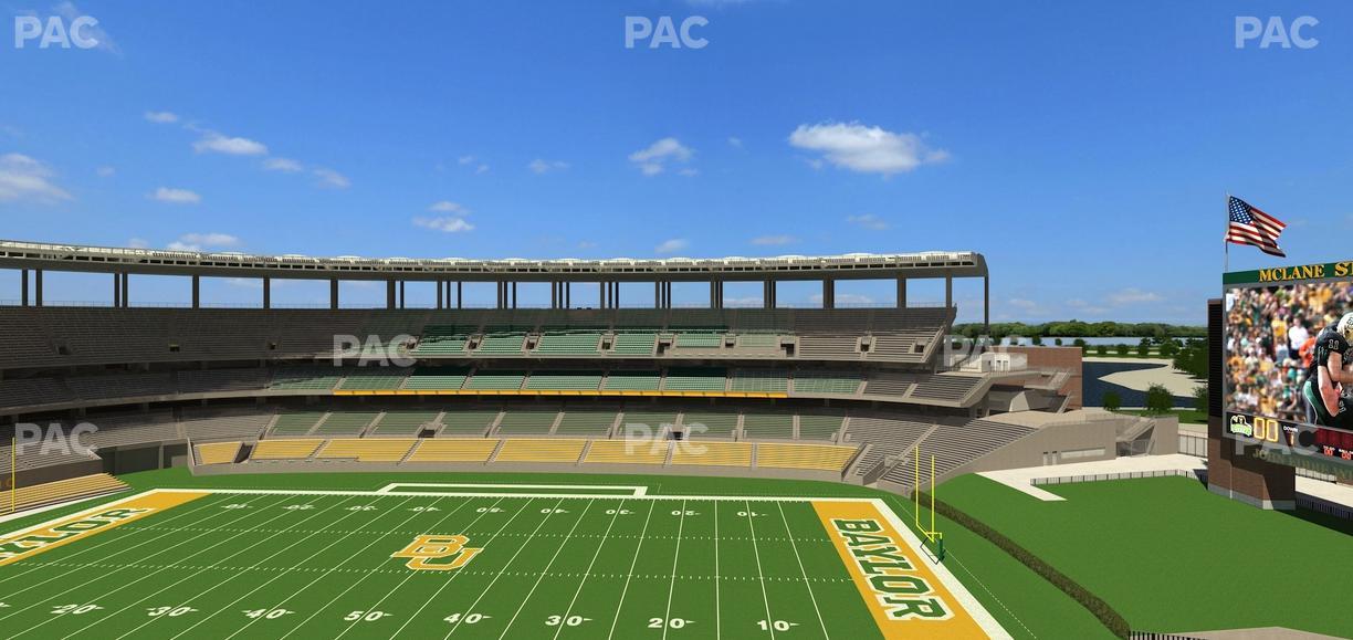 McLane Stadium - Section Loge Box 340 Seat View