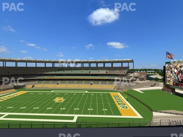 McLane Stadium - Section Loge Box 340 Seat View